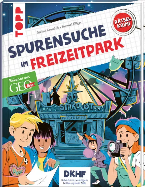 Cover: DKHF Rätselkrimi - Spurensuche im Freizeitpark