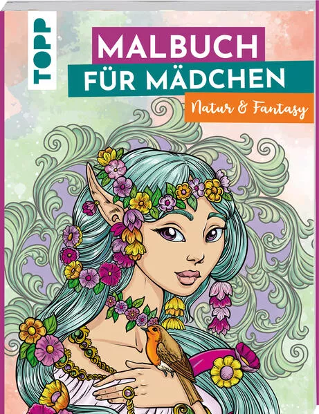 Malbuch für Mädchen Natur & Fantasy</a>