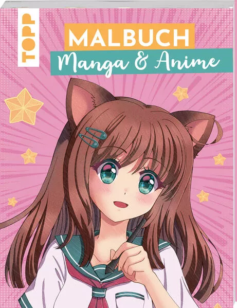 Cover: Malbuch Manga & Anime