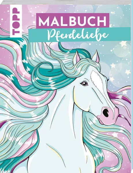 Cover: Malbuch Pferdeliebe