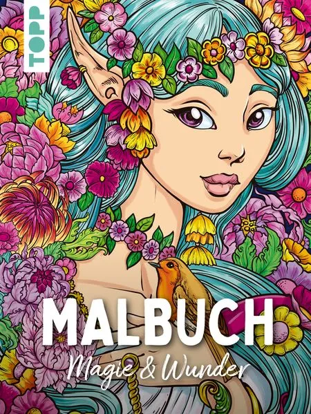 Cover: Malbuch Magie & Wunder