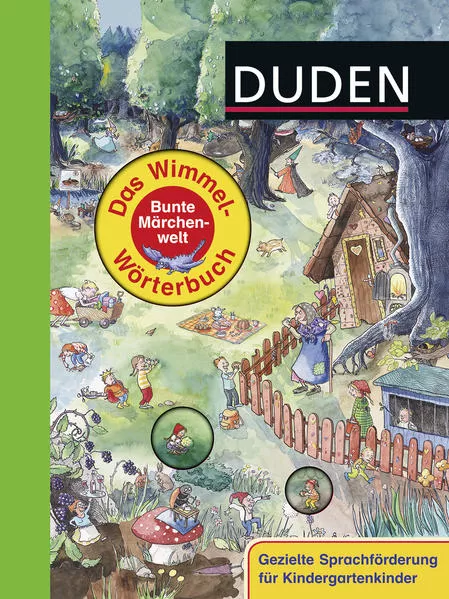 Cover: Duden: Das Wimmel-Wörterbuch - Bunte Märchenwelt