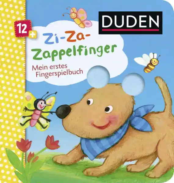 Cover: Duden 12+: Zi-Za-Zappelfinger Mein erstes Fingerspielbuch