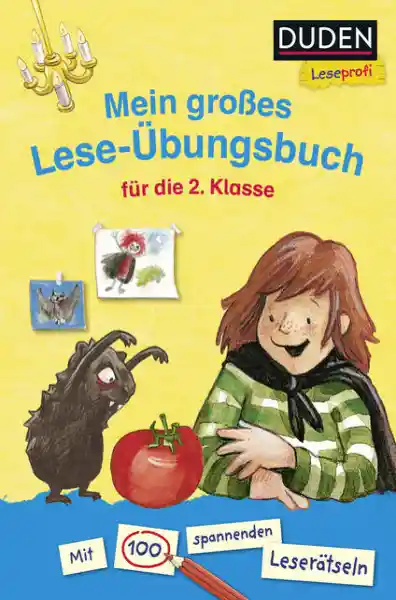 Cover: Duden Leseprofi – Mein großes Lese-Übungsbuch für die 2. Klasse