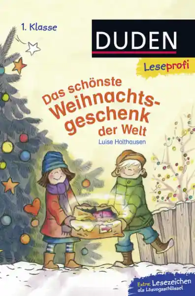 Cover: Duden Leseprofi – Das schönste Weihnachtsgeschenk der Welt, 1. Klasse