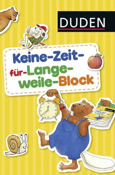 Cover: Duden: Keine-Zeit-für-Langeweile-Block