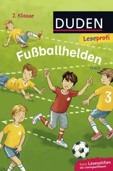 Cover: Duden Leseprofi – Fußballhelden, 2. Klasse