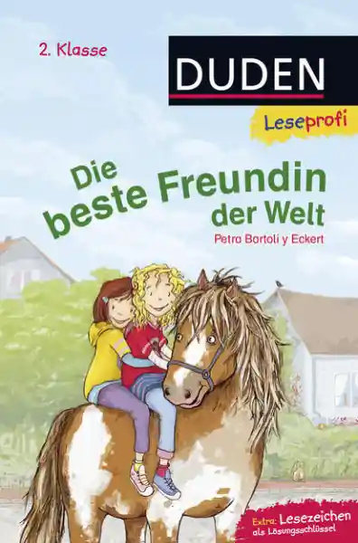 Cover: Duden Leseprofi – Die beste Freundin der Welt, 2. Klasse
