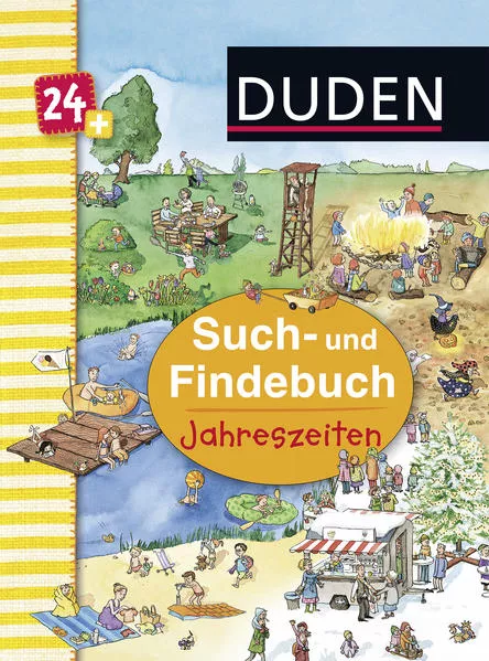 Cover: Duden 24+: Such- und Findebuch: Jahreszeiten