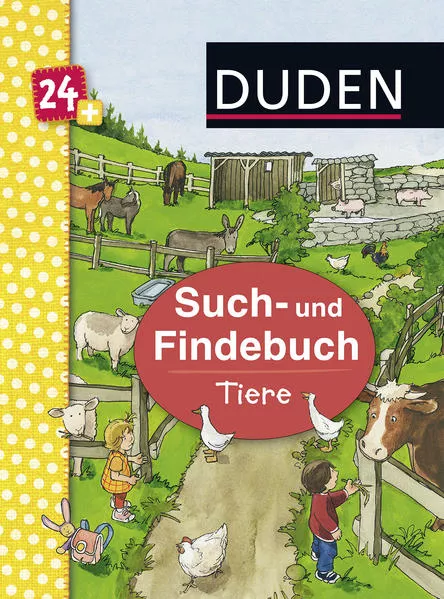 Cover: Duden 24+: Such- und Findebuch: Tiere