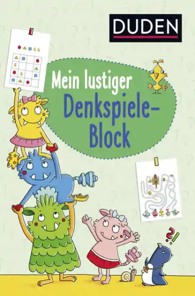 Cover: Duden: Mein lustiger Denkspiele-Block