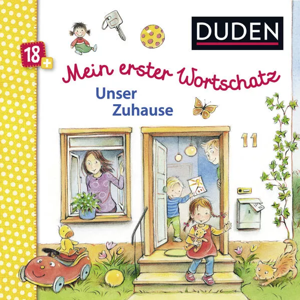 Cover: Duden 18+: Mein erster Wortschatz: Unser Zuhause