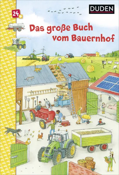 Cover: Duden 24+: Das große Buch vom Bauernhof