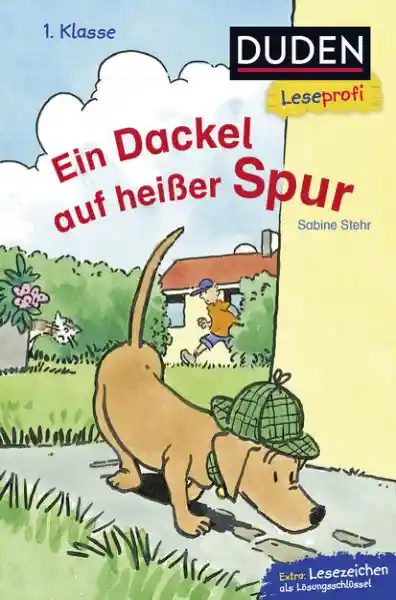 Cover: Duden Leseprofi – Ein Dackel auf heißer Spur, 1. Klasse