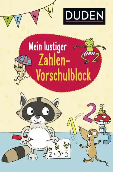 Cover: Duden: Mein lustiger Zahlen-Vorschulblock