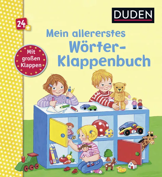 Cover: Duden 24+: Mein allererstes Wörter-Klappenbuch