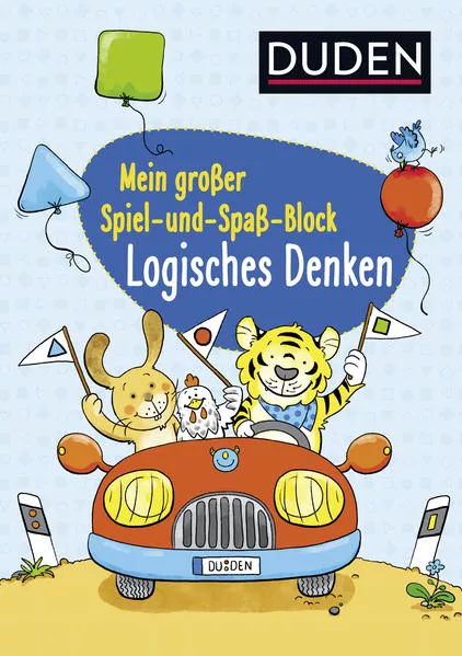 Cover: Duden: Mein großer Spiel- und Spaß-Block: Logisches Denken