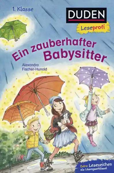 Cover: Duden Leseprofi – Ein zauberhafter Babysitter, 1. Klasse