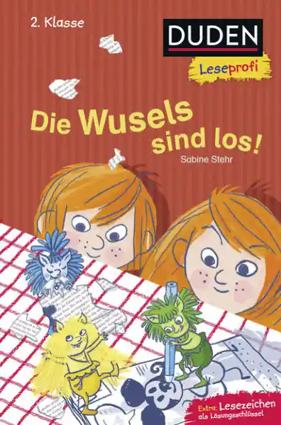 Cover: Duden Leseprofi – Die Wusels sind los, 2. Klasse