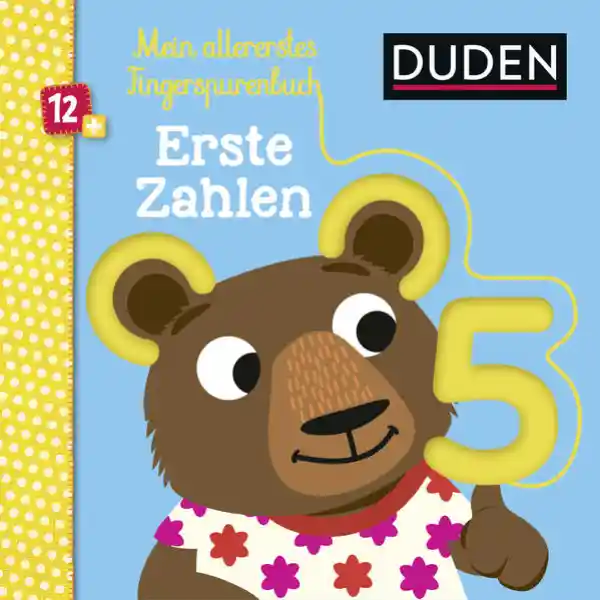 Cover: Duden 12+: Mein allererstes Fingerspurenbuch Erste Zahlen