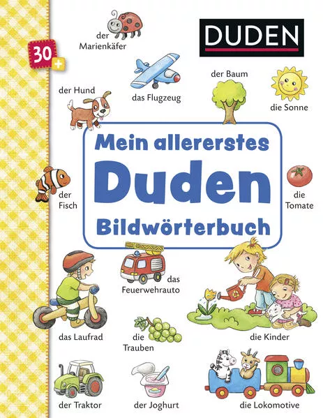 Cover: Duden 30+: Mein allererstes Duden-Bildwörterbuch