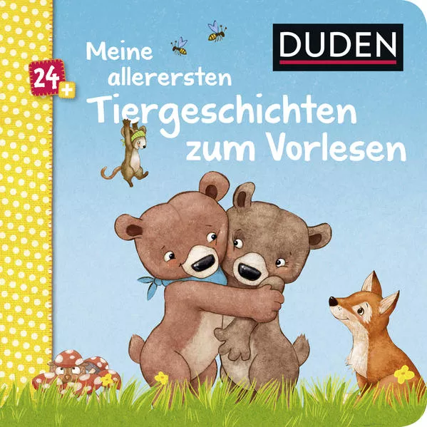 Cover: Duden 24+: Meine allerersten Tiergeschichten zum Vorlesen