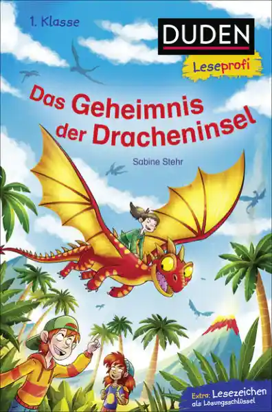 Cover: Duden Leseprofi – Das Geheimnis der Dracheninsel, 1. Klasse