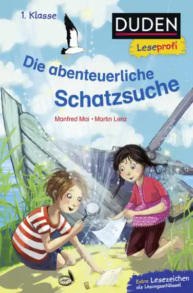 Cover: Duden Leseprofi – Die abenteuerliche Schatzsuche, 1. Klasse