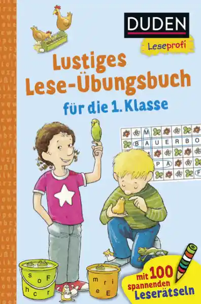 Cover: Duden Leseprofi – Lustiges Lese-Übungsbuch für die 1. Klasse
