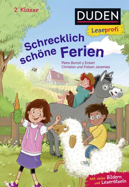 Cover: Duden Leseprofi – Schrecklich schöne Ferien, 2. Klasse