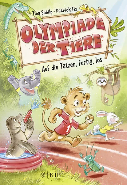 Cover: Olympiade der Tiere – Auf die Tatzen, fertig, los