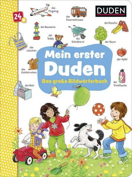 Cover: Duden 24+: Mein erster Duden. Das große Bildwörterbuch