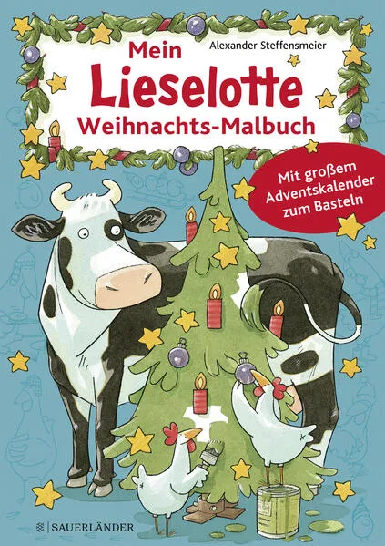 Cover: Mein Lieselotte Weihnachts-Malbuch