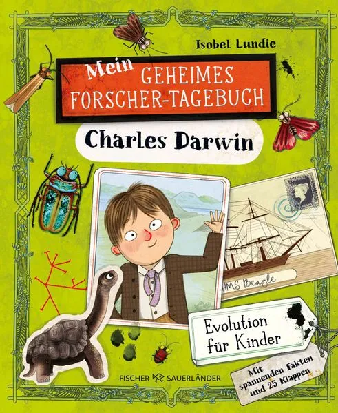 Cover: Mein geheimes Forscher-Tagebuch – Charles Darwin