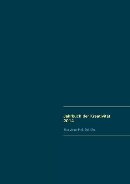 Cover: Jahrbuch der Kreativität 2014