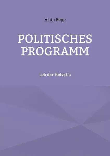Cover: Politisches Programm