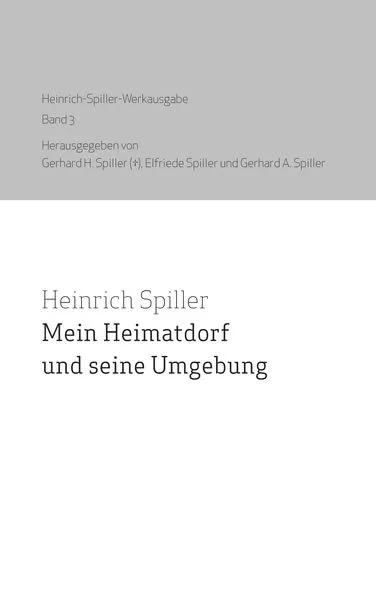 Cover: Mein Heimatdorf und seine Umgebung