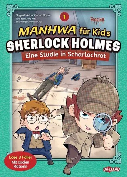 Cover: Manhwa für Kids: Sherlock Holmes (Band 1) - Eine Studie in Scharlachrot