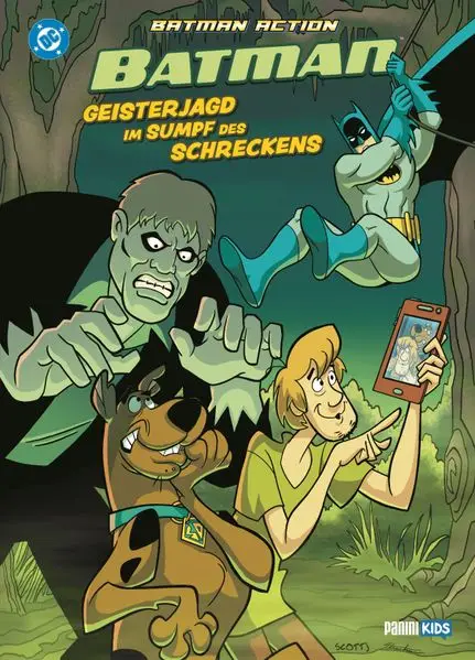 Cover: Batman Action: Geisterjagd im Sumpf des Schreckens