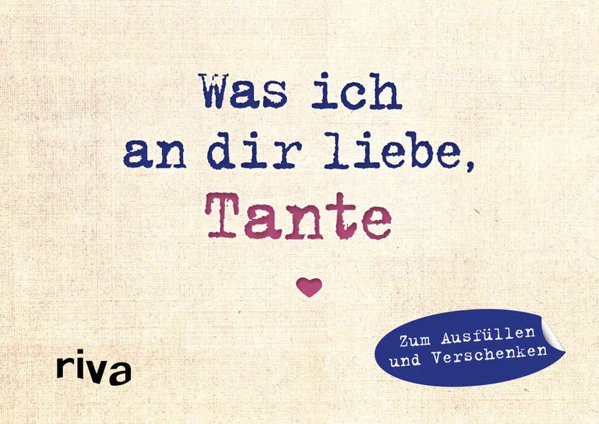 Cover: Was ich an dir liebe, Tante – Miniversion