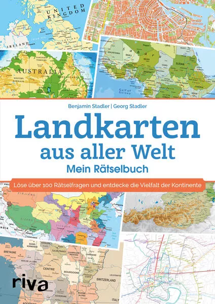 Cover: Landkarten aus aller Welt – Mein Rätselbuch