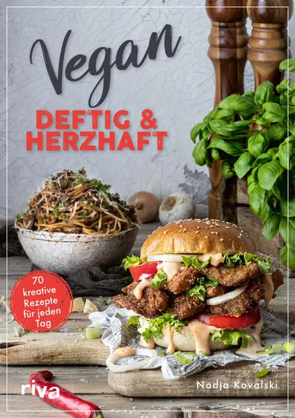 Cover: Vegan – deftig und herzhaft