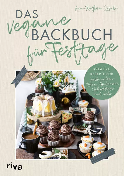 Cover: Das vegane Backbuch für Festtage