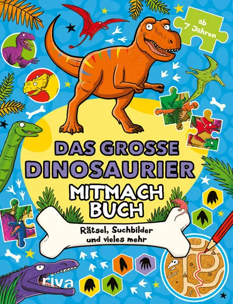 Cover: Das große Dinosaurier-Mitmachbuch