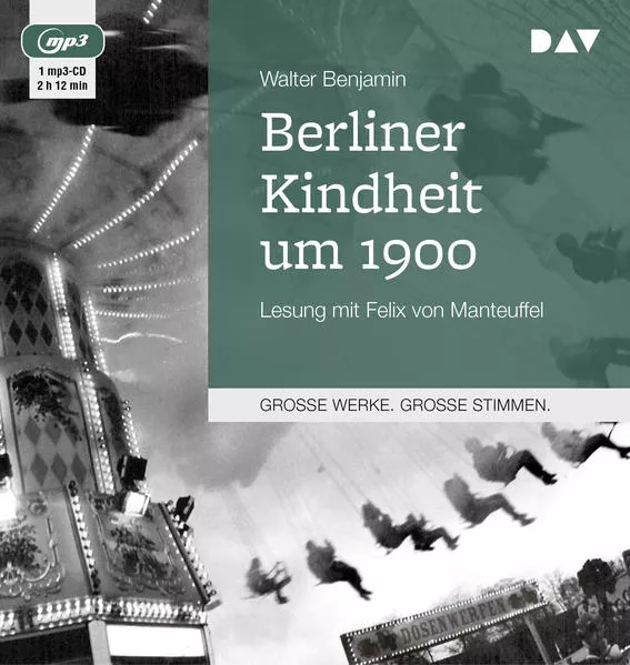 Cover: Berliner Kindheit um 1900