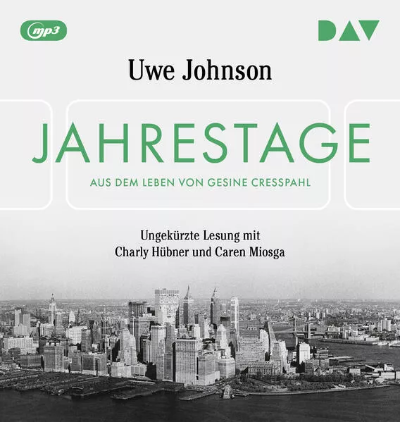 Cover: Jahrestage. Aus dem Leben von Gesine Cresspahl