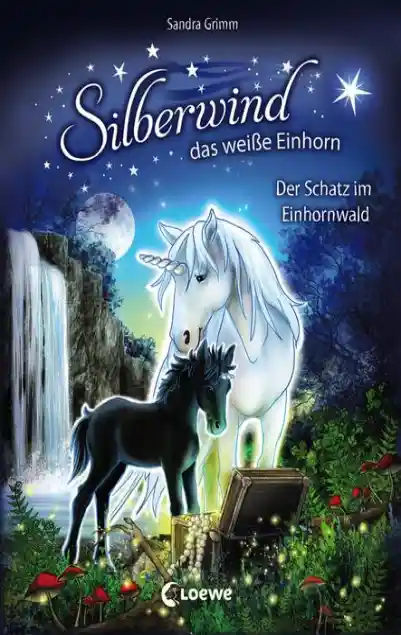 Cover: Silberwind, das weiße Einhorn (Band 8) - Der Schatz im Einhornwald
