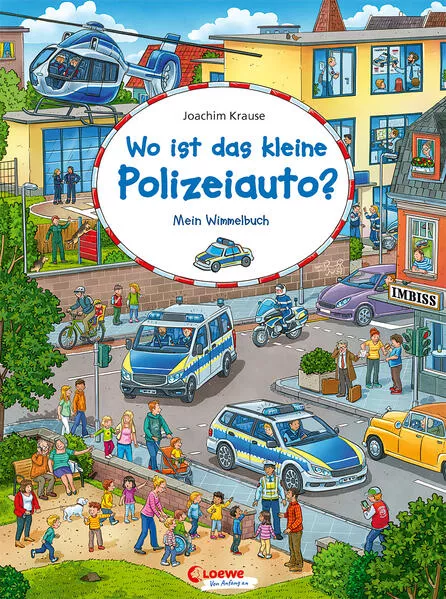 Cover: Wo ist das kleine Polizeiauto?