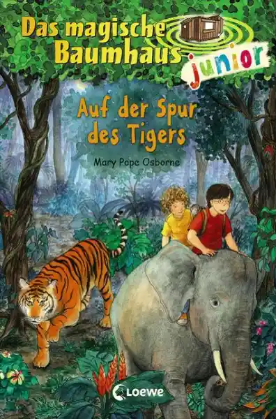 Cover: Das magische Baumhaus junior (Band 17) - Auf der Spur des Tigers