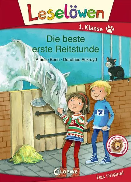 Cover: Leselöwen 1. Klasse - Die beste erste Reitstunde